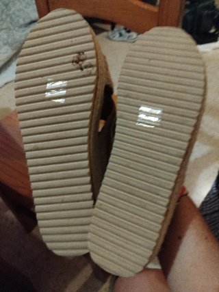 Sandalias H&X cuña esparto tiras cruzadas