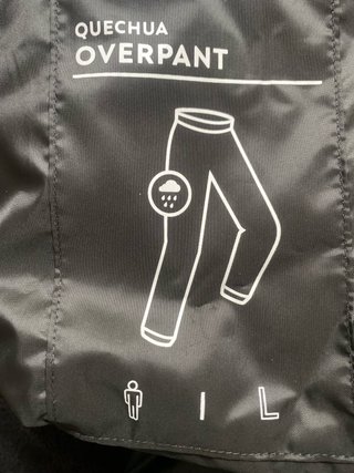 Pantalón Impermeable Quechua Talla L
