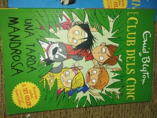 Pack 6 libros El club dels Cinc de Enid Blyton