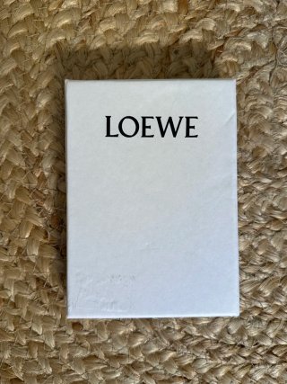 Tarjetero Loewe Negro Piel