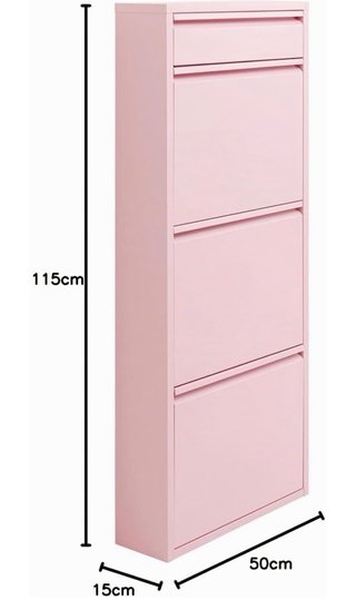 Scarpiera KARE Design Caruso Rosa