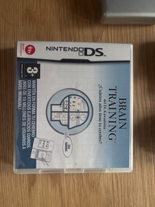 Nintendo DS Lite Plata + Brain Training