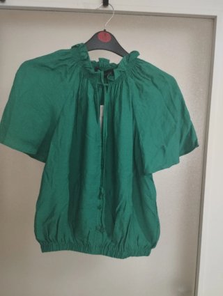 Blusa Zara volantes m