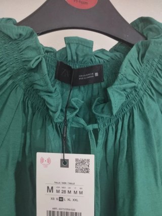 Blusa Zara volantes m
