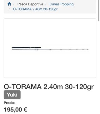 Caña Yuki O-Torama 2.40