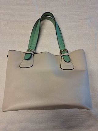 Borsa Greenwich Polo Club beige e verde