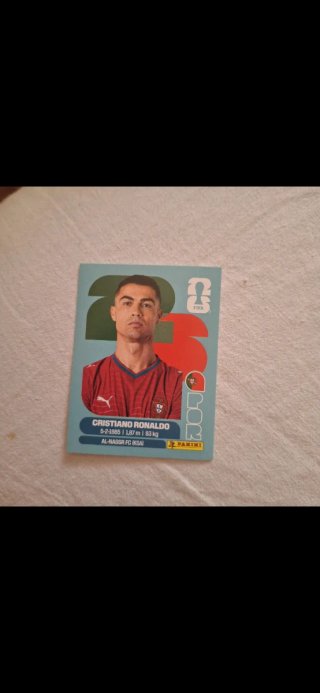 Cromo Cristiano Ronaldo 2026