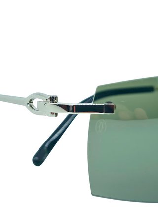 Cartier Vintage OG Logo Lens Harmattan Platinum