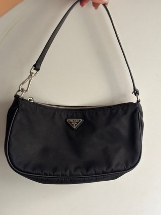 Bolso Prada Tessuto Nylon Vintage Negro
