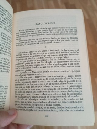 Libro Leyendas y Narraciones Bécquer