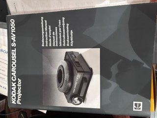 Manual Kodak Carousel S-AV1050