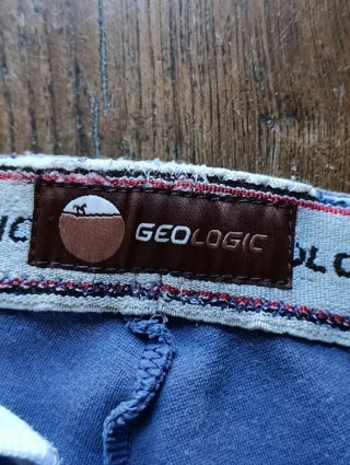 Dos pantalones hípica niño negro y azul