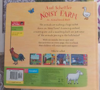 Libro infantil sonoro Noisy Farm