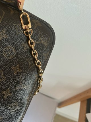 Bolso de mano Louis Vuitton Marrón Dorado