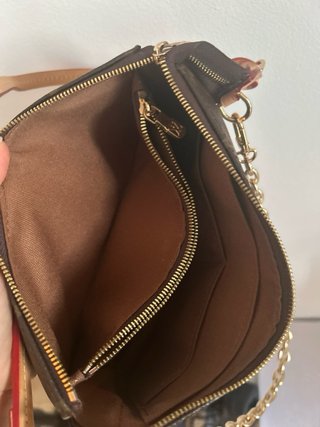 Bolso de mano Louis Vuitton Marrón Dorado