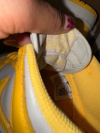 Nike Dunk Amarillas y Blancas Talla 37