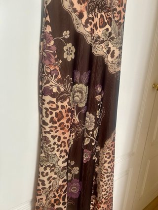 Vestido fiesta sexy leopardo animal print vintage