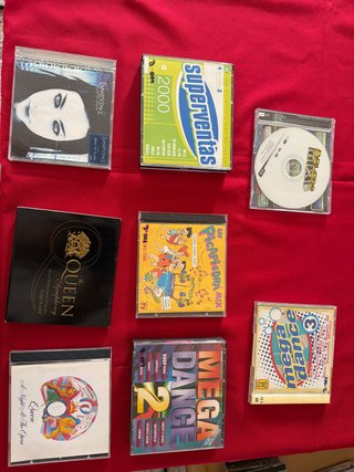 CDs Variados: Dance, Pop, Rock y Más