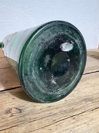 CARAFFA E BICCHIERI IN CRISTALLO ANTICO