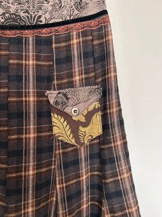 Falda midi vintage Les Filles à la Vanille