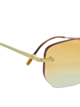 Cartier Vintage T-Eye Gold Titanium Occhiali