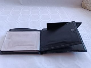 Cartera de caballero Chic Piel negra