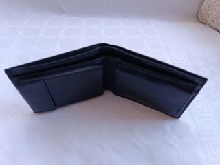 Cartera de caballero Chic Piel negra