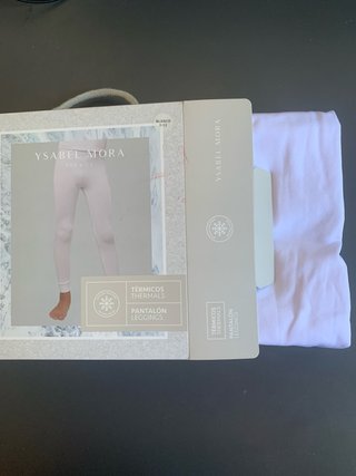 Leggings Térmicos YSABEL MORA Blancos T-12 años