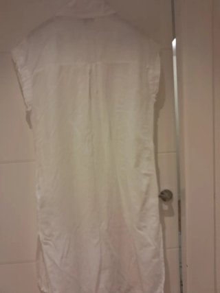Vestido blanco bordado