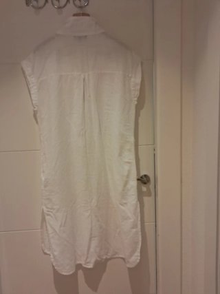 Vestido blanco bordado