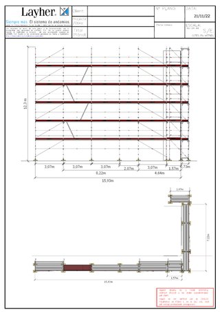 Andamio Layher 315m2