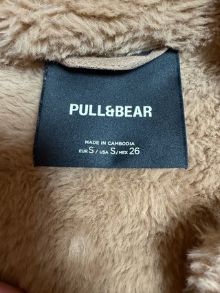 Abrigo marrón Pull&Bear