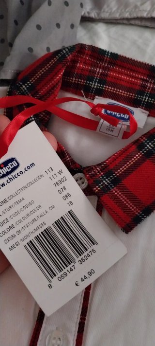 Set 5 pezzi bimba 18/24 mesi