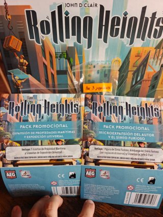 Rolling Heights Juego de Mesa