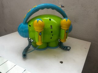 Karaoke Infantil Bigben Azul y Verde