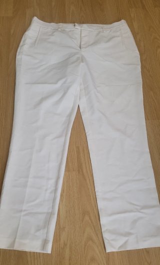 Pantalón de vestir Kiabi blanco