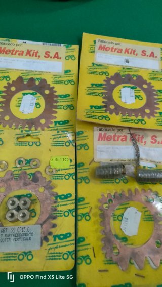 Juntas Scooter Anticalóricas Metra Kit