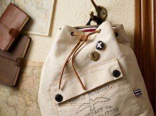 Mochila Vintage Thomas Burberry