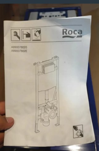 Bastidor Roca para inodoro suspendido