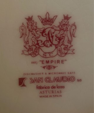 6 Cuencos y Ensaladera San Claudio