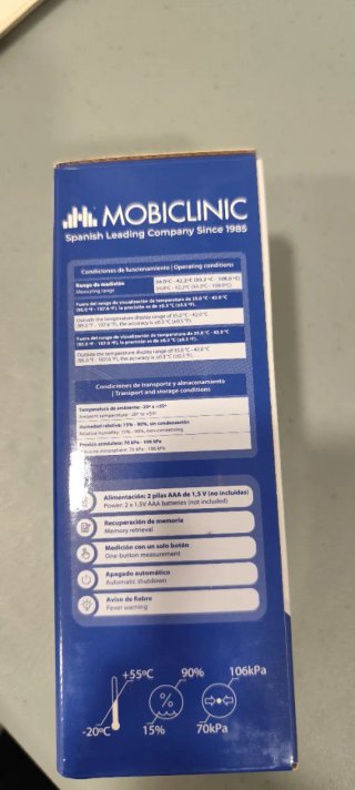 Termómetro de oído MOBICLINIC THERMOBI