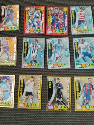 Lote cromos Adrenalyn XL 2016-17
