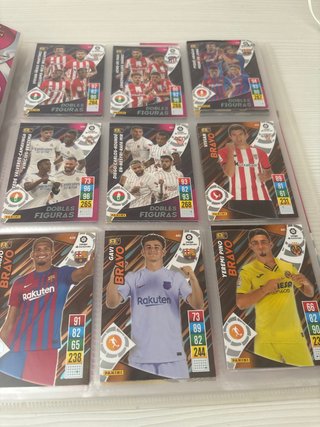 Colección cromos fútbol Panini Dobles Figuras