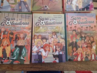 ⚽ Lote 6 libros Sara y las Goleadoras – Laura Gall