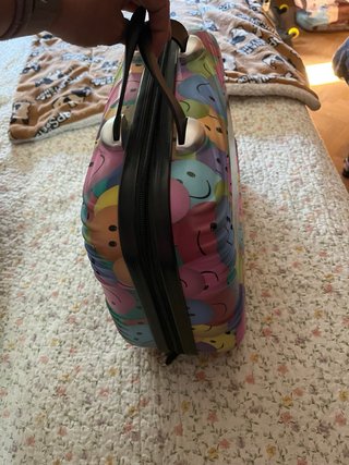 Maleta pequeño viaje smiley multicolor 25x35 x13