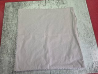 Dos fundas de cojín gris. Nuevas