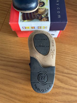 Zapato Pablosky niña abotinado T.22
