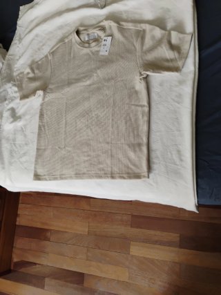Camiseta Primark Beige Talla M