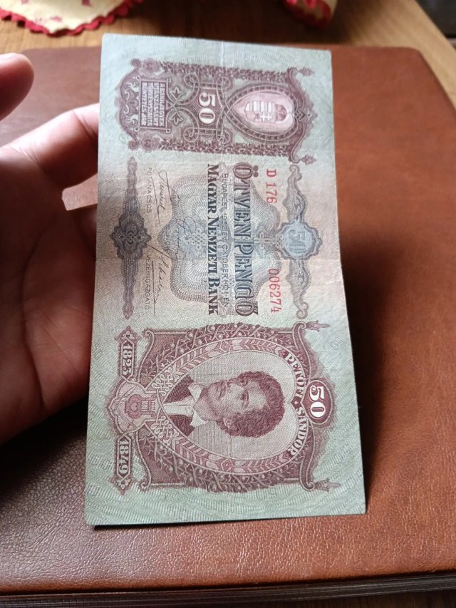 50 Pengő Hungría 1932.
