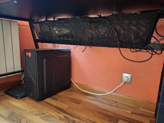 Mesa Escritorio Gaming negra